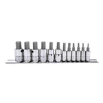 Genius Tools Piece 1/4" & 3/8" Dr. Metric Hex Bit Socket Set BS-2312H. Fixed Price $45.84.