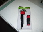 9 Pc Pittsburgh Sae Hex Key Wrench System Set With Ergonomic Handle Tools. Fixed Price $18.87.