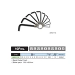 Asahi ARS1110 10-PIECE Hex Key Wrench Set On Metal Ring Made Japan. Fixed Price $23.00.