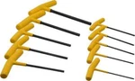 10 Piece Bondhus 13338 T-handle Protanium Steel Hex Key Set, 3/32" To 3/8". Fixed Price $76.75.