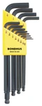 .050"-5/16" Hex Balldriver Long Arm L-wrench Set 12PCS Bondhus Usa #10936. Fixed Price $10.34.