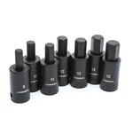 Husky 1/2 In. Drive Hex Bit Impact Socket Set Mm Missing 14. Fixed Price $22.99.
