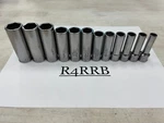 Snap-on Tools Usa New 12PC 3/8" Drive Metric Fdx Deep 6PT Socket Set 212YSFSMY. Fixed Price $279.95.