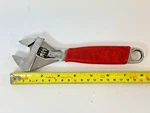 Snap On ADH8 Oal Red Grip Adjustable Wrench Preowned Grind - Fast Shipping. Fixed Price $52.39.
