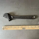 Vintage Crescent Adjustable Wrench Forged Alloy Steel 10". Fixed Price $14.00.