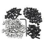 Rrina 180PCS M5 T-nuts Screws Assortment Kit, Hammer Head T-slot For 2020.... Fixed Price $15.99.