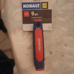 Kobalt Tip Folding Hex Key Allen Wrench Set New 0759893. Fixed Price $11.00.