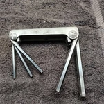 Klein Tools Piece Hex /allen Wrench #68702. 1/4, 7/32, 3/16, 5/16, & 3/8. Fixed Price $14.98.