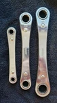 Servess Ratcheting Wrenches Set Of 3. Fixed Price $13.99.