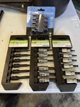 Pittsburgh Star Ball Hex Bit Socket Set-metric Sae 1/4 3/8 Drive Nutsetter Lot. Fixed Price $24.99.