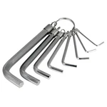 Performance Tool W1109C Sae Hex Key Set With Ring Holder - Chrome Plated .... Fixed Price $12.99.