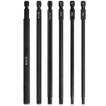 Allen Wrench Drill Bits Set 6" Long 1/4 Inch Sae 7 Pieces Ikea Type Furniture. Fixed Price $34.59.