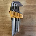 Wiha 369SZ13B Hex Set, Ball-end, L-key, Prostar Holder, Pcs Inches. Fixed Price $42.00.
