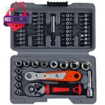 Ylphotoelec 48-PIECE 1/4 Inch Mini Socket Ratchet Wrench Set Includes.... Fixed Price $56.21.