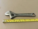 Proto Usa (#706) 6" Adjustable Wrench. Fixed Price $5.00.