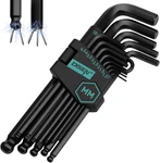 13 Pieces Hex Key Wrench Set Metric Size With Ball End, 1.27-10 Mm, Long. Fixed Price $30.99.