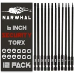 6" Long Torx Set (12 Pack Drill With Case) Security Tamper Proof .... Fixed Price $26.49.