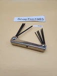 Eklind Tool NO812 Folding Hex Wrench Set. Fixed Price $30.99.