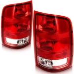 Fits 2007-2014 Gmc Sierra 1500 2500 3500HD Pickup Rear Tail Lights Assembly Pair. Fixed Price $73.00.