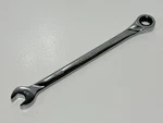 Westward 54PN78 Sae 7/16" Ratcheting Full Polish Chrome Combination Wrench. Fixed Price $16.99.