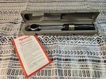 Husky Micro-adjusting Torque Wrench No. 39102 3/8" Drive Hard Case Nice!. Fixed Price $74.99.