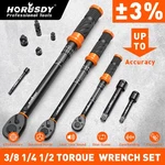 Torque Wrench Adjustable 1/2" & 3/8" 1/4" Drive Reversible Cr-v. Fixed Price $59.27.