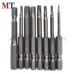 Quick Change Connect Impact Driver Power Drill Metric Long Hex Key Allen Bit Set. Fixed Price $7.48.