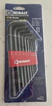 Kobalt 10 Piece Sae Hex Wrenches Item #24827 New. Fixed Price $9.99.