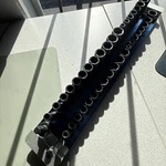 Expert Cr-mo E040509 Black 3/8 Wrench Socket Set Automotive Mechanic 42 Pc Tray. Fixed Price $250.00.