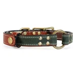 Upland & Downstream Brentwood Center Ring Collar- Premium Leather Dog. Fixed Price $93.00.