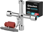 Duratech 4 Way Sillcock With Bit, Multi-functional Water Key, 1-PACK. Fixed Price $15.69.