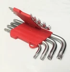 9PC T10-T50 Offset Star Key Safety Anti Tamper Proof Torx Bit Wrench L-shape. Fixed Price $20.95.