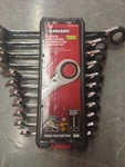 Husky Ratcheting Combination Wrench Set Metric 12-POINT Hand Tool (11-PIECE). Fixed Price $50.00.