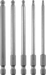 Ball End Hex Head Metric Wrench Screwdriver Bit Set 5PCS 2.5MM 3MM 4MM. Fixed Price $14.60.