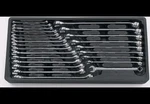Gearwrench 24 Piece 12 Point Long Pattern Combination Sae/metric Set Nos. Fixed Price $195.00.