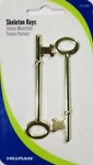 Skeleton Key Brs 2PK Gold. Fixed Price $12.99.