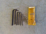 Vtg Craftsman Hollow Set Screw Key Assortment 10-PIECE. Fixed Price $10.95.
