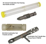 Deluxe .30 Cal Rifle Cleaning Tool Combination Handle Oiler. Fixed Price $25.59.