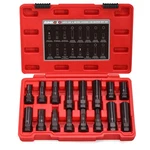 Rimkolo 16-PIECE Locking Lug Master Key Set, Sae And Metric Wheel Black Oxide. Fixed Price $84.99.