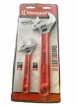 Crescent Adjustable Wrench Set 6 In. And 10 Chrome Cushion Grip (2-PIECE). Fixed Price $34.99.