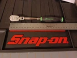 Snap-on 1/4" Dr Flex Head Green Soft Handle Ratchet THLF72. Fixed Price $145.00.