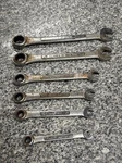 Craftsman 6 Piece Sae Ratcheting Wrench Set. Fixed Price $59.99.