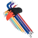 9PIECES Metric Wrench Set With Long Arm Ball End Crv Chromium Vanadium Ste. Fixed Price $21.40.