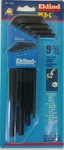Eklind #10609 Piece Metric Long Hex Key Set, 1.5MM-10MM. Fixed Price $13.95.