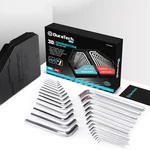 30PIECE Hex Key Wrench Set Long Short Arm Allen Sae/metric W/case Usa. Fixed Price $24.99.