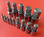 New Gearwrench 15 Piece Metric Hex Bit Socket Driver Set 2.5MM Thru 19MM Allen. Fixed Price $48.83.