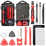 Sharden Precision Screwdriver Set, 122 In Electronics Magnetic M, Red. Fixed Price $35.35.
