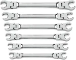Gearwrench 6 Pc. Flex Flare Nut Wrench, Metric - 81911D. Fixed Price $138.99.