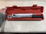 Tekton 24335 Click Torque Wrench 3/8 Drive Adjustable Ratcheting W/ Case. Fixed Price $50.00.