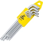 9 Piece Long Arm Torx Hex Key Set Industrial Level Anti Tamper Proof Star All.... Fixed Price $20.95.